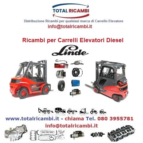 PUMU Kit Adesivi LINDE Per Carrello Elevatore - 7 Pezzi Con Application Tape - Bianco - 5