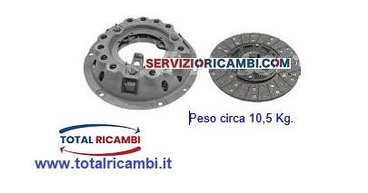 Kit Platò piatto Frizione per Carrello OM DM15 - DM20